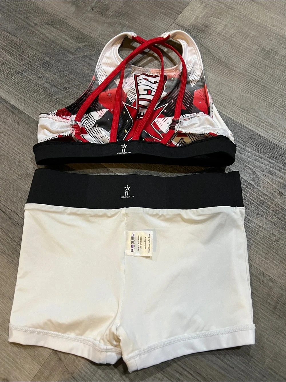 Rebel Athletic Excite “Ohana” cheer outfit size YL - Picture 9 of 12